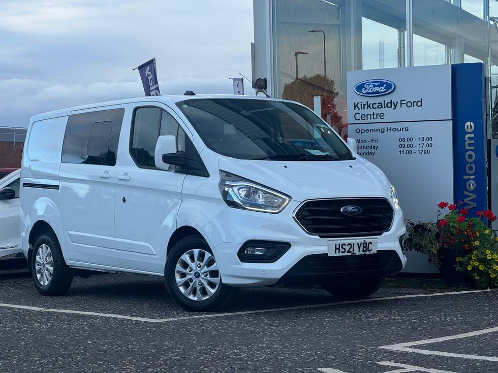 FORD TRANSIT CUSTOM 2.0 EcoBlue 130ps L1 H1 DCIV Limited 25,495