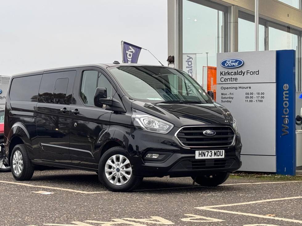 FORD TRANSIT CUSTOM 2.0 EcoBlue 130ps L2 D/Cab Limited Van 28,995