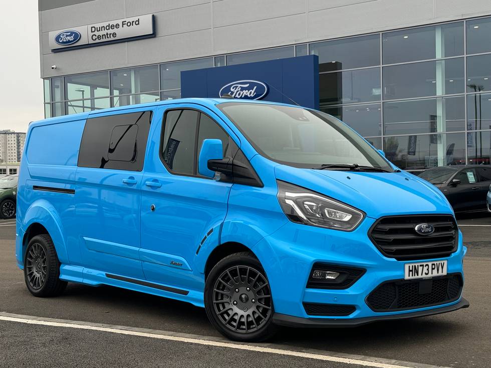 FORD TRANSIT CUSTOM 2.0 EcoBlue 170ps L2 D/Cab MSRT Auto 39,995