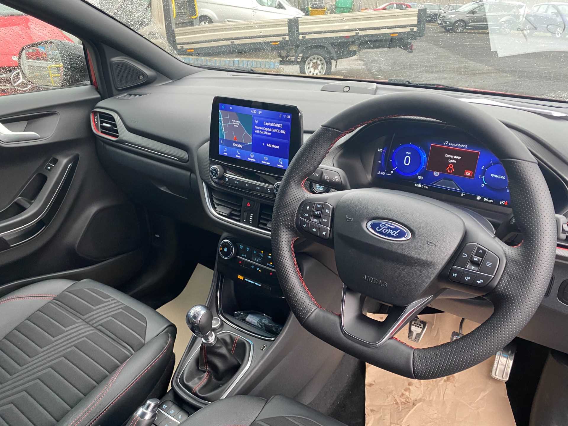 ford puma st inside