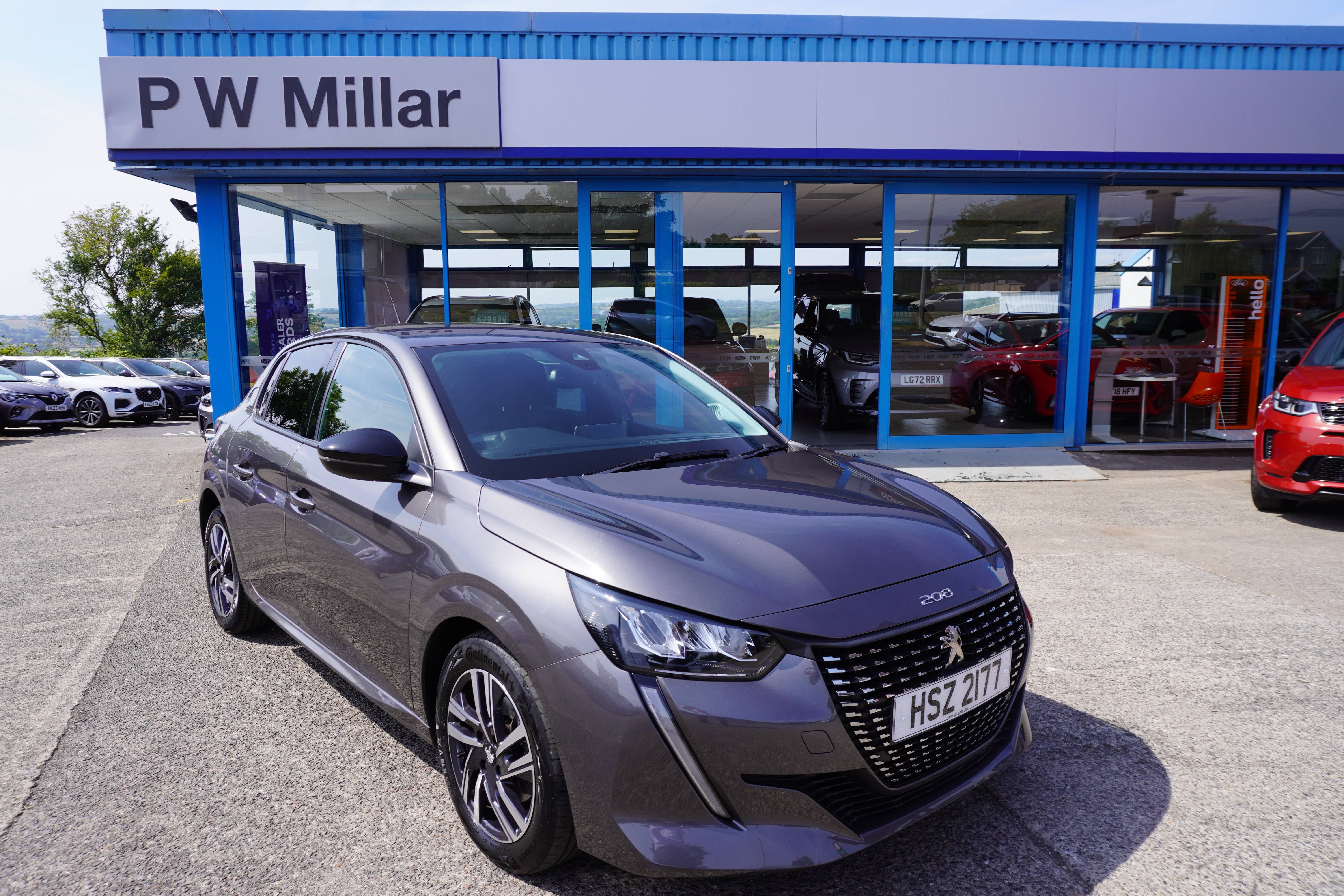 Nimbus Grey 2023 Peugeot 208 Hatchback Front-wheel drive Manual