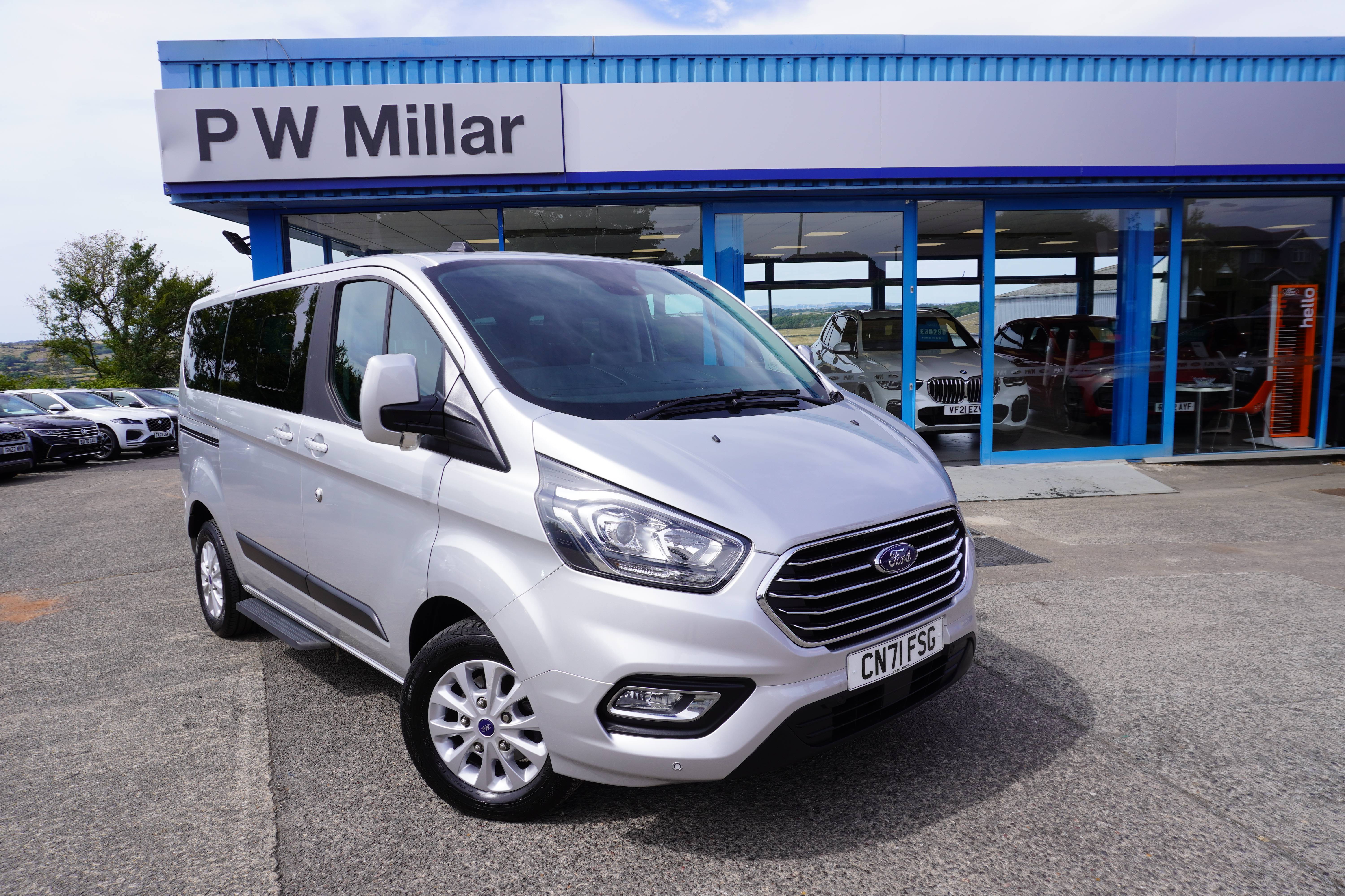2021 71 FORD TOURNEO CUSTOM 2.0 320 EcoBlue Zetec Auto L1 Euro 6 (s/s) 5dr, 8 Seats No VAT